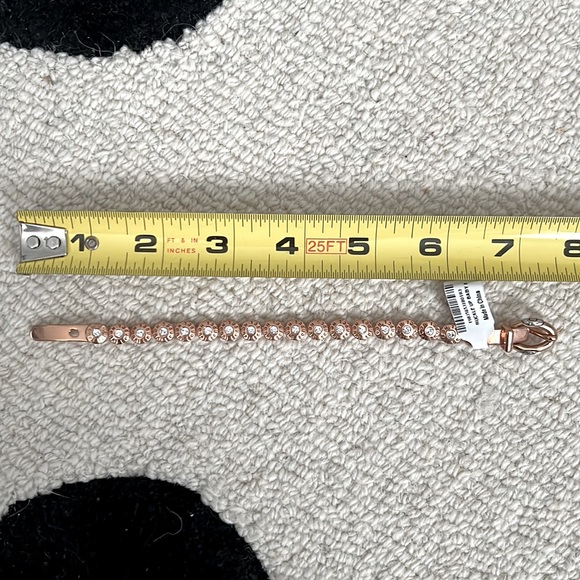 Henri Bendel Rose Gold Logo Bracelet - Picture 3 of 4